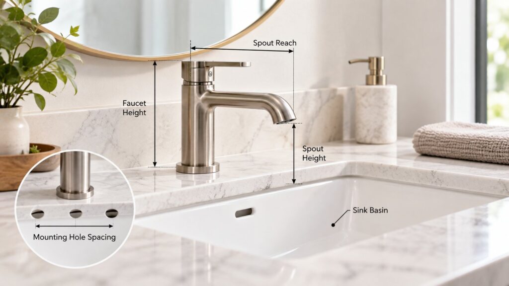 How to Choose the Right Bathroom Faucet Size