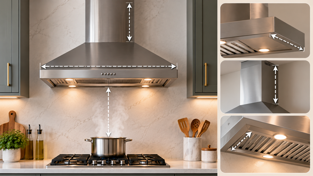 What Other Range Hood Dimensions Should You Check