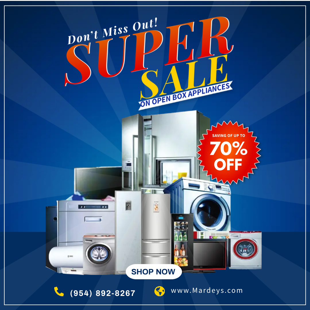 Kitchen Appliances Sale Made with PosterMyWall 1
